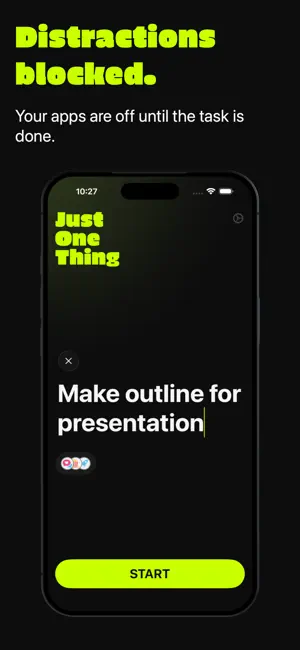Just One Thing: App Blocker screenshot 2
