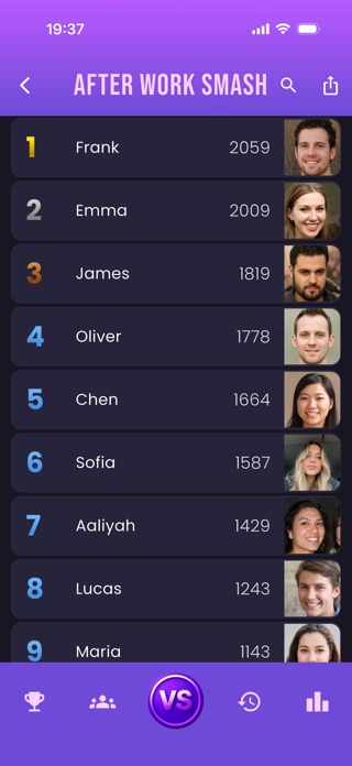 ELO Rankings Screenshot 1 of 5