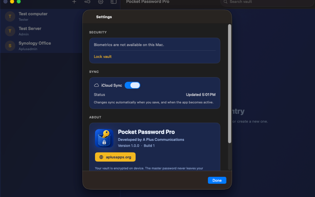 Pocket Password Pro screenshot 13