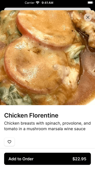 Soprano's To Go iPhone screenshot 4 - Food & Drink app