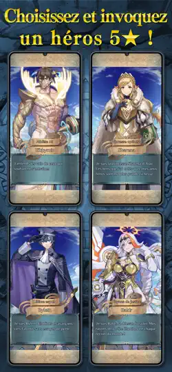 Capture d'écran de Fire Emblem Heroes sur iPhone 1