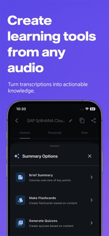Notely AI iPhone screenshot
