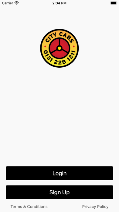 City Driver App Screenshot
