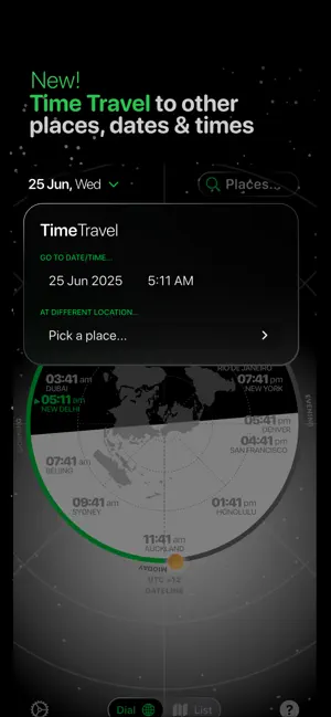 EarthClock Time Zone Converter screenshot 3