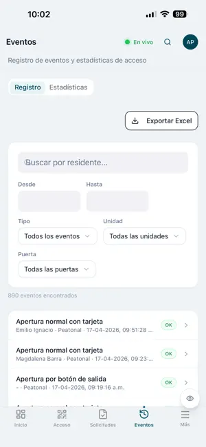 Conserje Simple screenshot 3