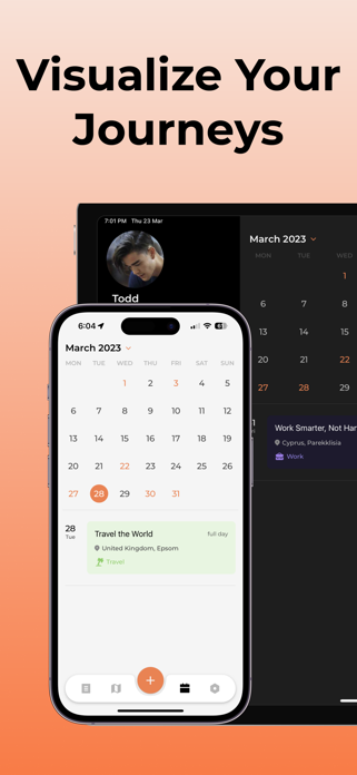 Flow: Travel Journal & Map Screenshot 5 of 7