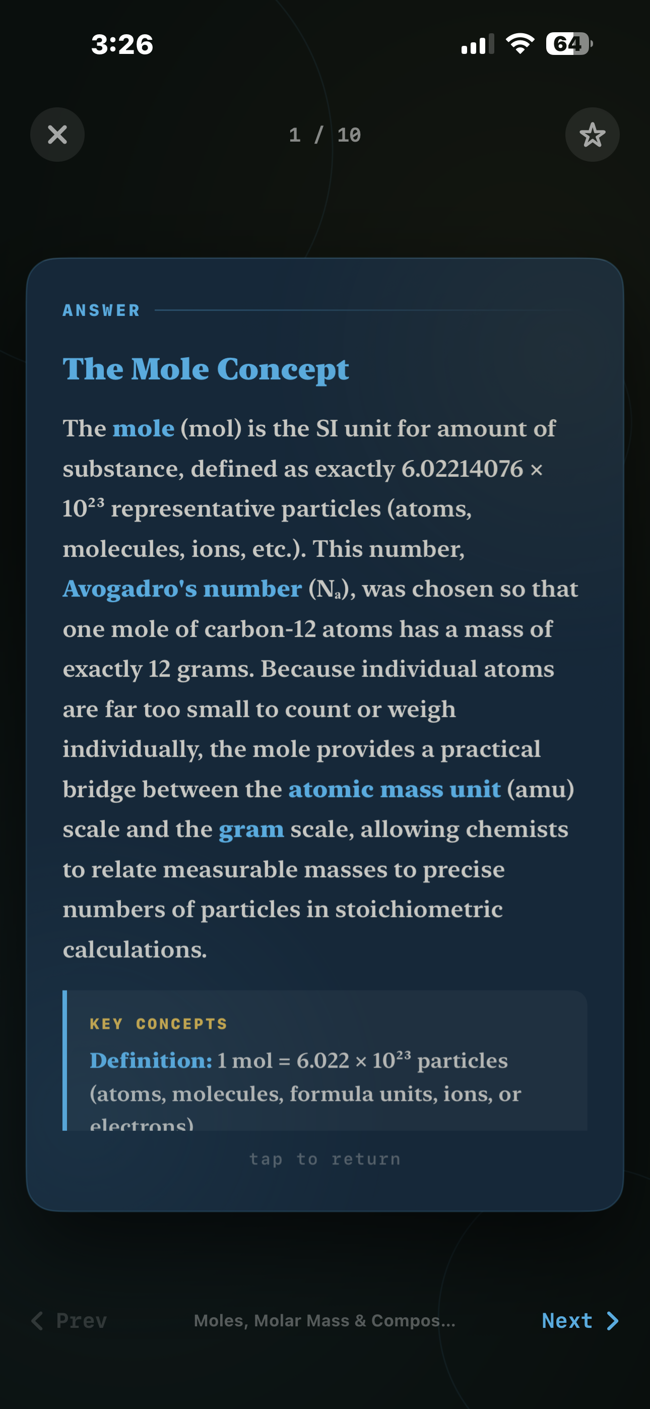 AP Chemistry Flashcards screenshot 6