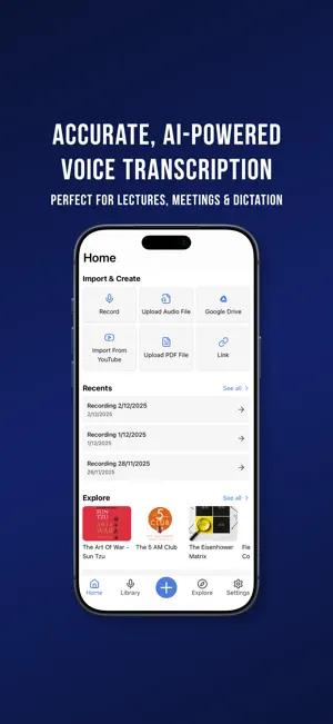 Vox: AI Note Taker & Summary screenshot 2