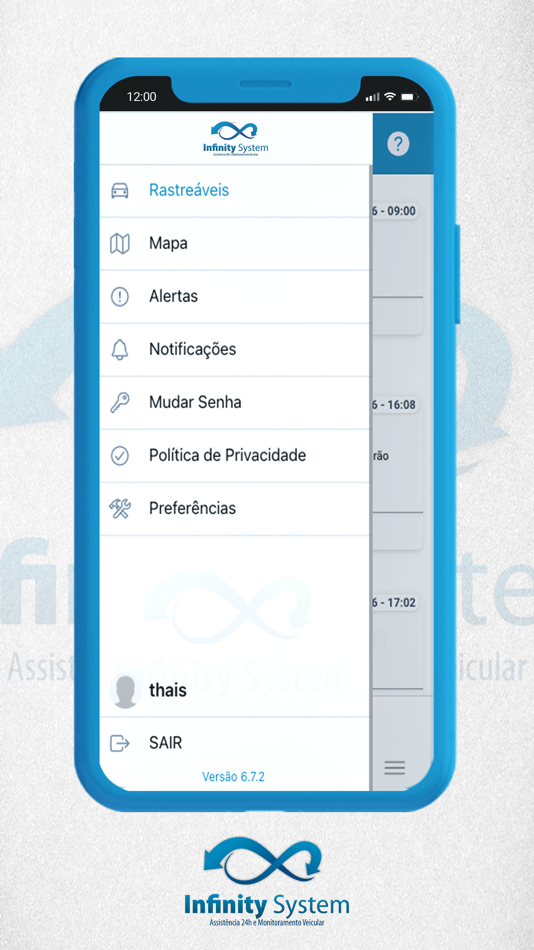 #2. Infinity System (iOS) By: Reinaldo de Aguiar