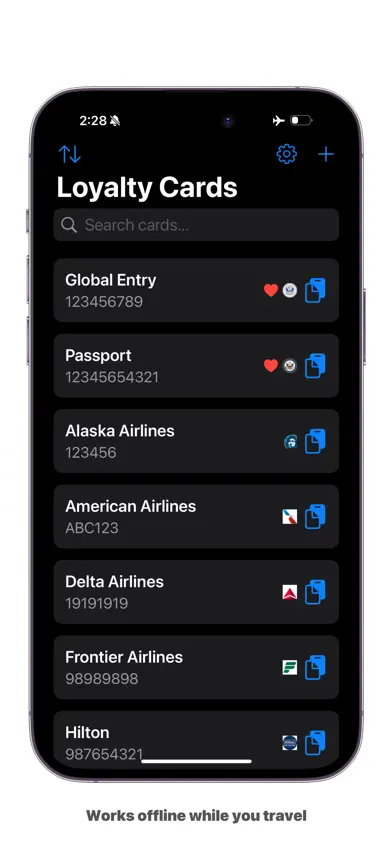 Loyalty Cards! screenshot 4