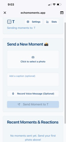 EchoMoments screenshot