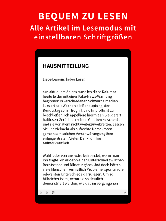Screenshot #6 pour EULENSPIEGEL ePaper