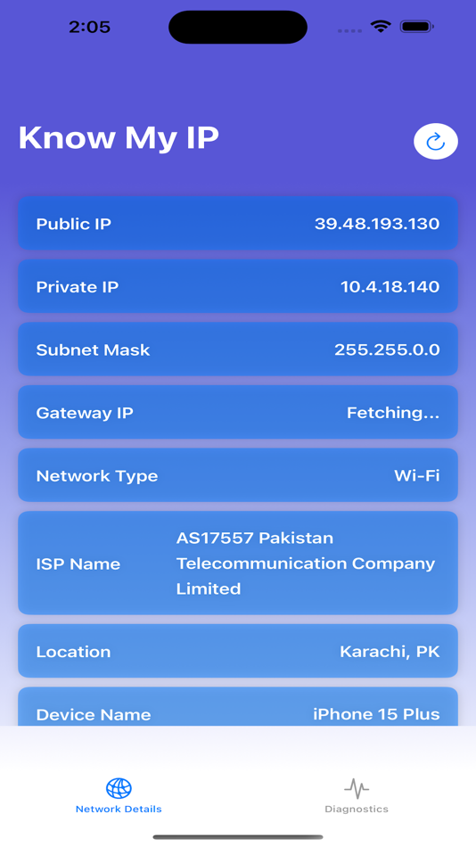 #2. Know My IP (iOS) 由: Reignsol