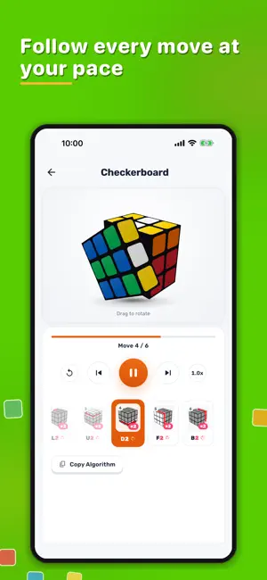 Rubik's Cube Solver & Tutorial screenshot 7