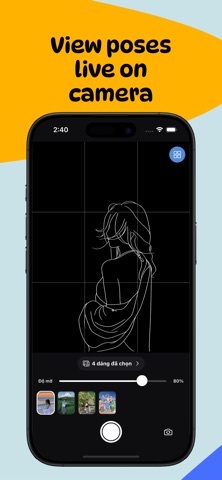 EZ Pose - Photo Pose Guide iPhone screenshot 3