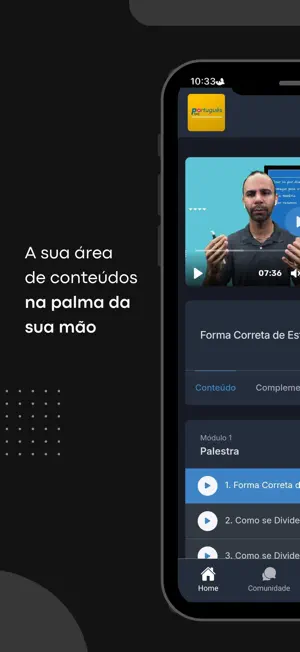 Português Play Cursos screenshot 1