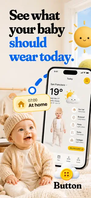 Button - Baby Weather & Outfit screenshot 1