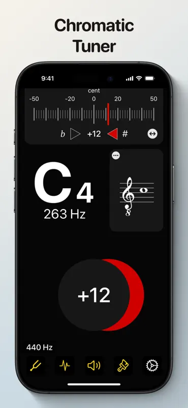 UniTuner Pro - Stimmgerät screenshot 1 of 8