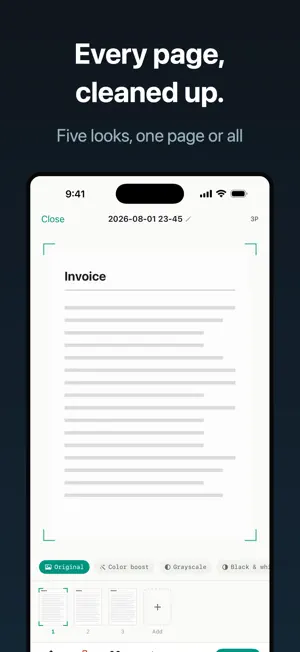 FairScan - PDF Scanner & OCR screenshot 2