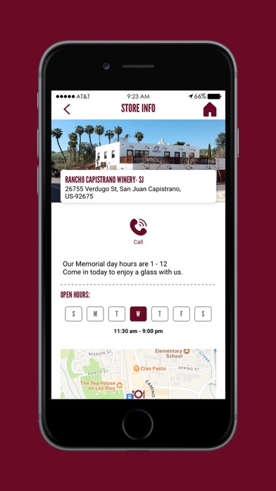 Rancho Capistrano Winery Screenshot