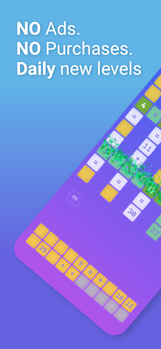 Math Cross: Number Puzzle Screenshot 1 of 5