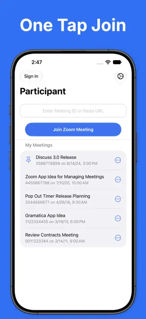Participant 3rd Party Zoom App screenshot 2
