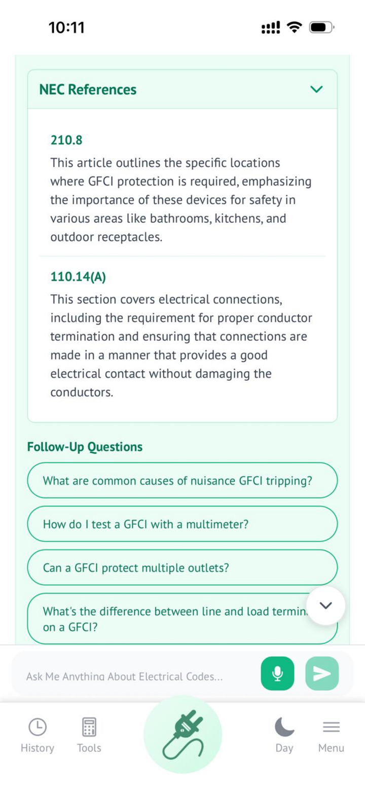 Ask BONBON - NEC Code AI screenshot 5