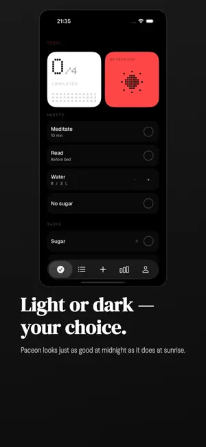 Paceon: Habit Tracker screenshot 2