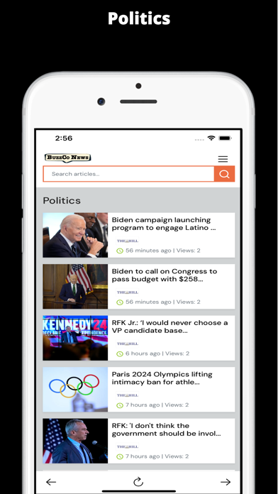 BuzzCo News Screenshot