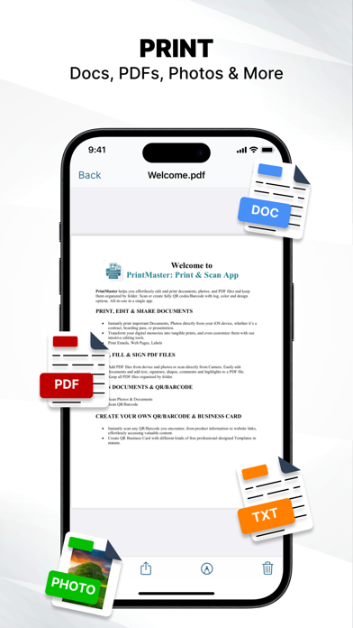 Smart Printer and Scanner App Screenshot