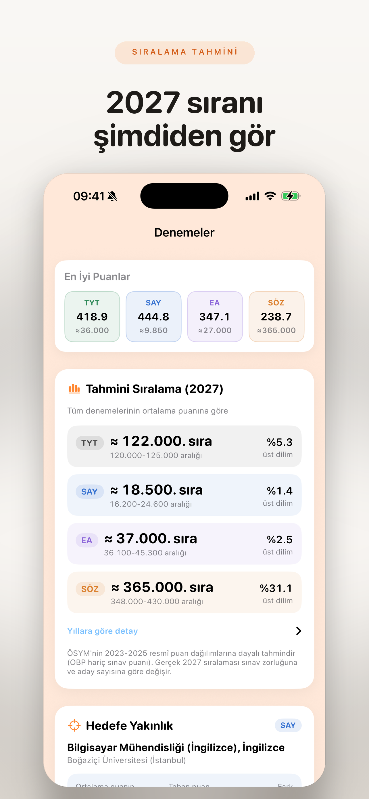Sinavify: YKS 2027 Hazırlık screenshot 4