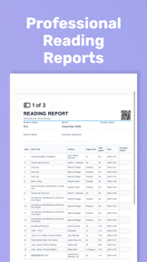 Reading Log: Parents & School screenshot