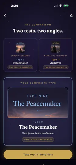 Скриншот Ennead на iPhone 4