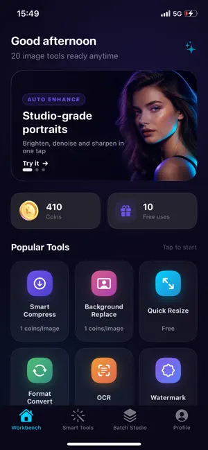 RefinePic screenshot 2