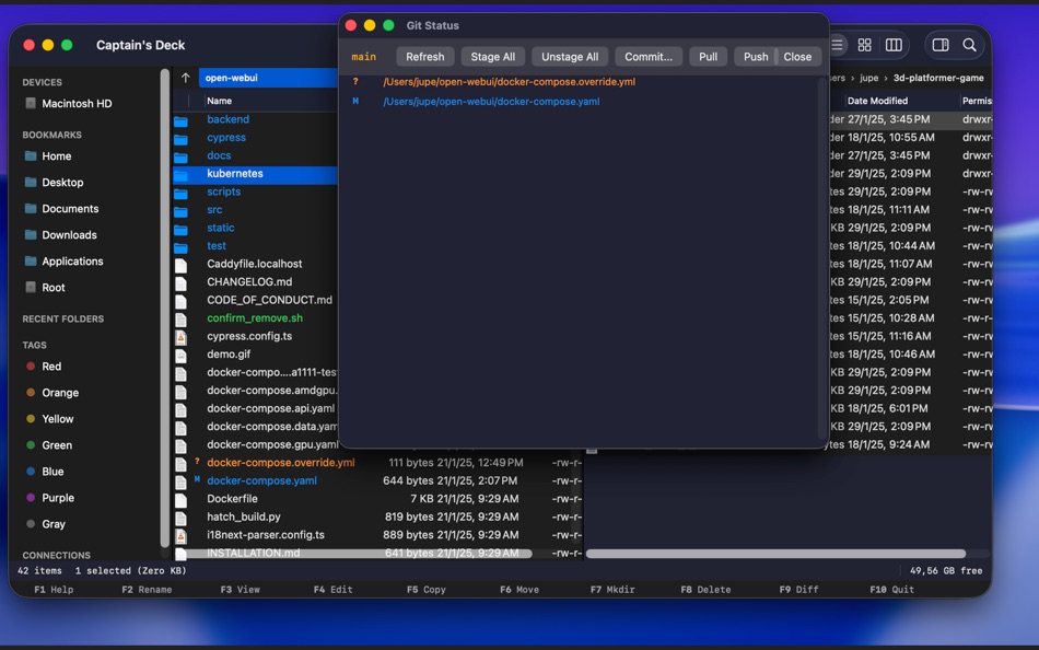 #9. Captain's Deck (macOS) Ved: ATHANASIOS CHONIAS