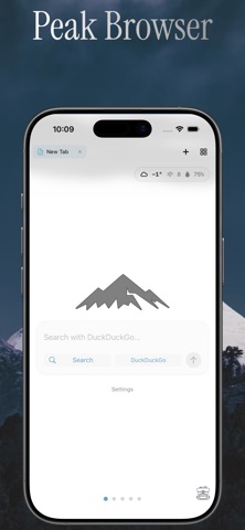 Peak Browser Screenshot 1 of 8