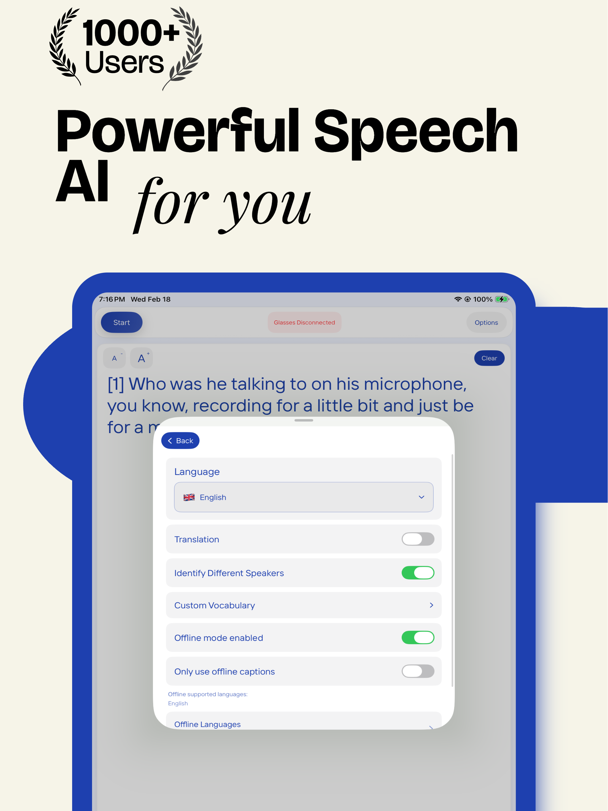 AirCaps App