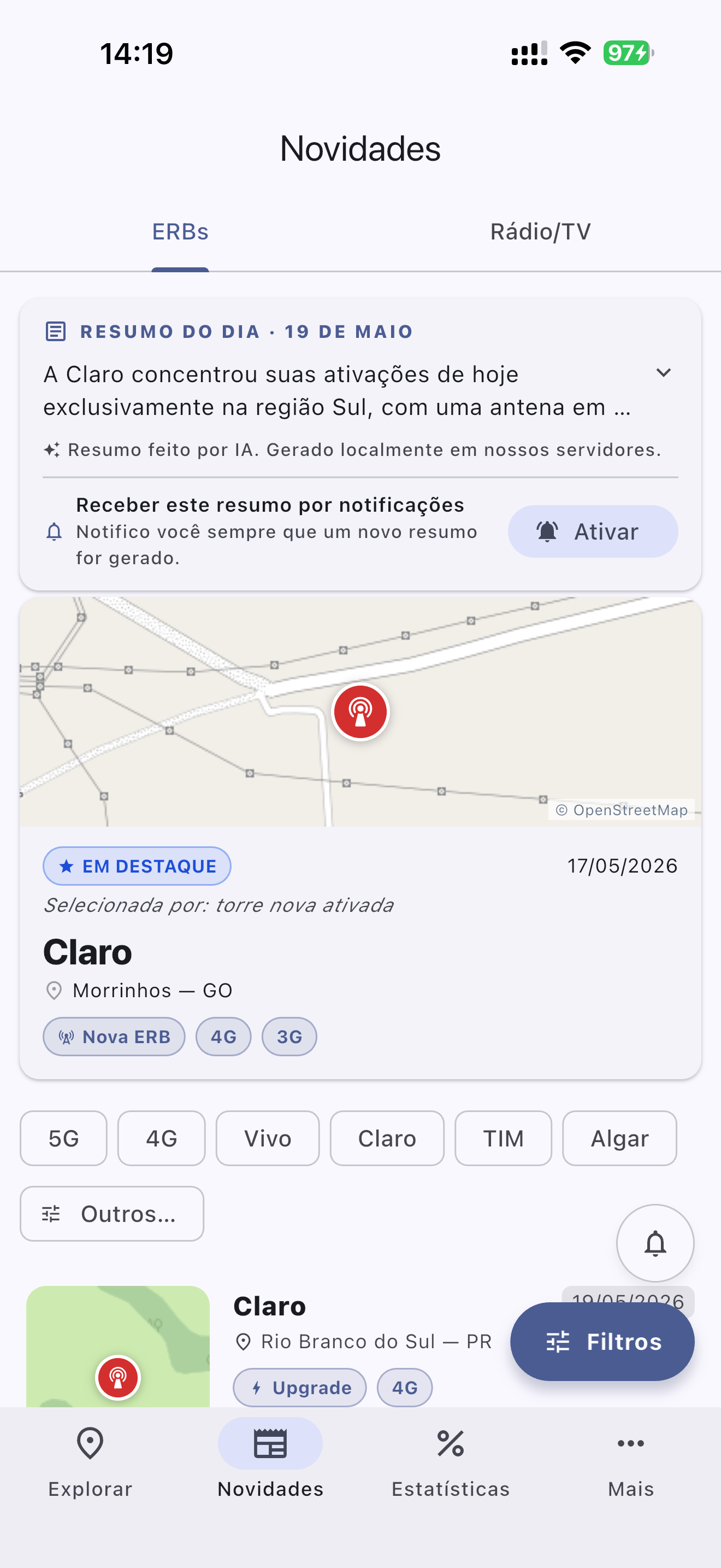 RMF — Redes Móveis Fixas screenshot 5