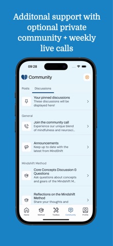 Mindshift Recovery iPhone screenshot