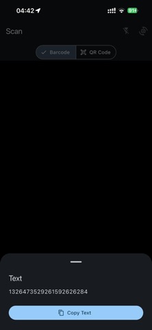 QByte: Barcode Scanner Screenshot 2 of 6