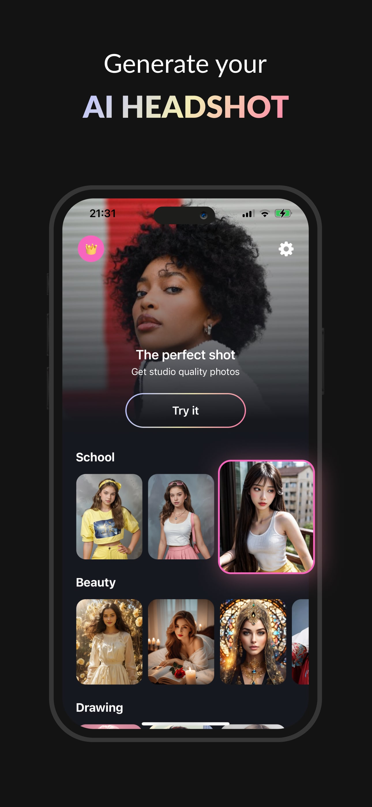 AI Photo Professional Headshot