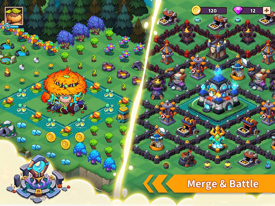 #3. Merge Beans (iOS) Podle: LT Fun Inc.