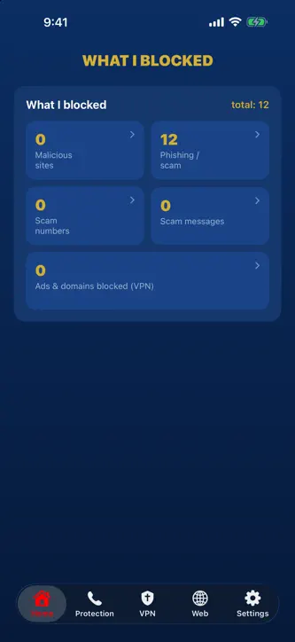 CYBER3 - Anti-Scam Protection screenshot 9