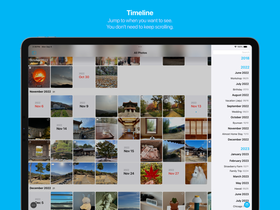 HashPhotos iPad app afbeelding 3