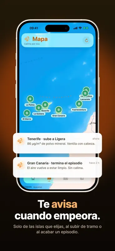 Calima en Canarias screenshot 3 of 10