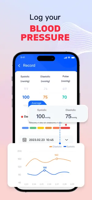 Blood pressure-i Heart tracker screenshot 3