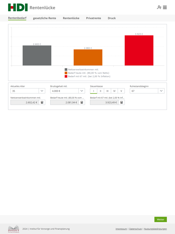 Screenshot #5 pour HDI VorsorgeNow