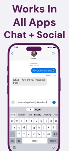 Fontify - Fonts Keyboard screenshot