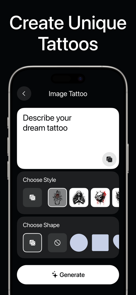 AI Tattoo: Generator & Design screenshot 2