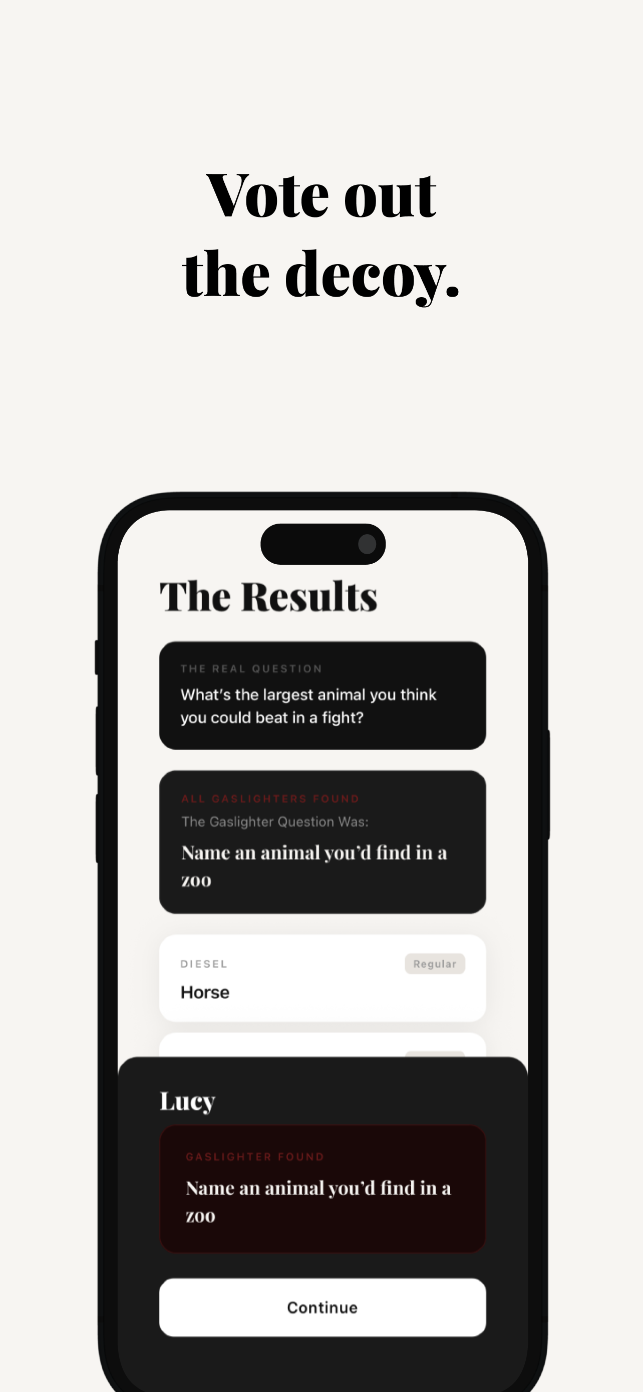 Decoy: The Social Game